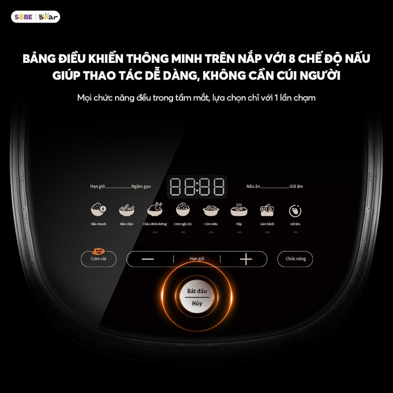 Nồi cơm điện Bear 4L RC-4H40Y